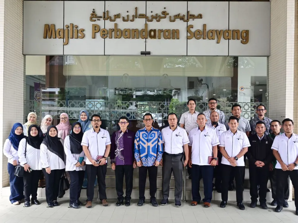 KUNJUNGAN BALAS MP TEMERLOH KE MAJLIS PERBANDARAN SELAYANG