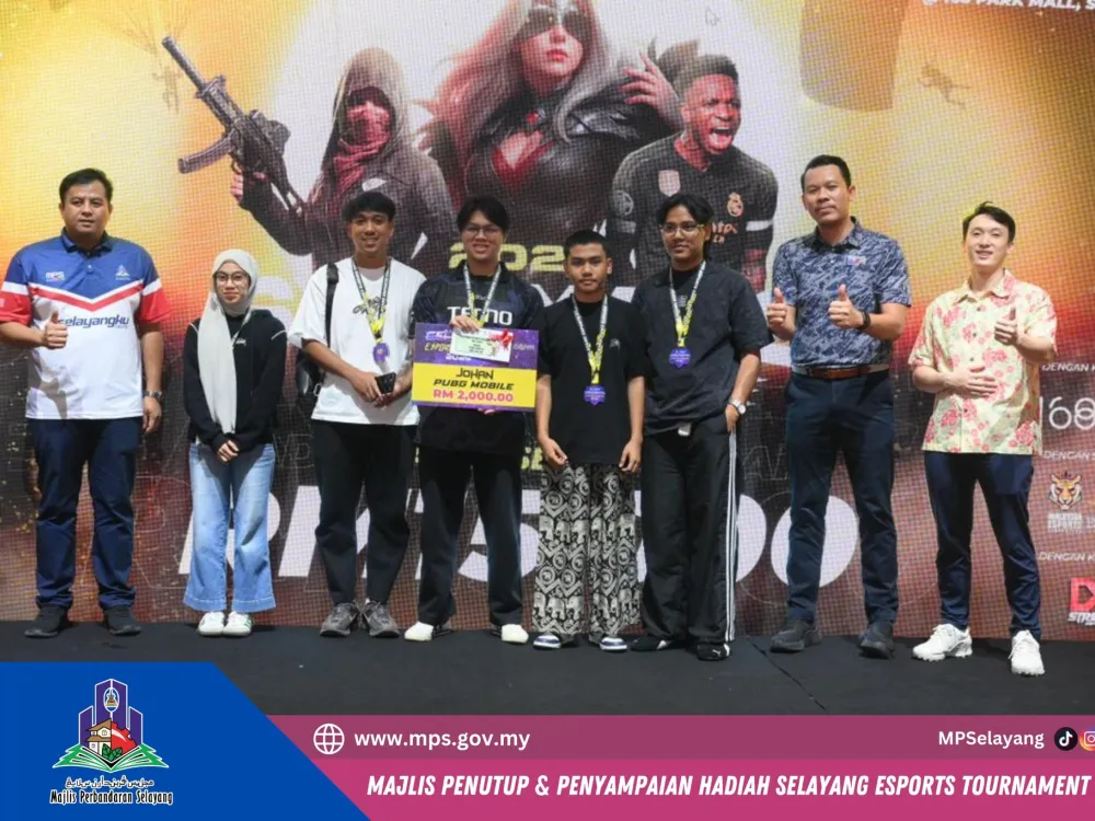 MAJLIS PENUTUP & PENYAMPAIAN HADIAH SELAYANG ESPORTS TOURNAMENT 2025