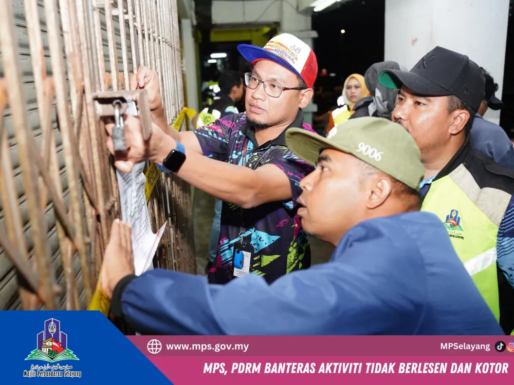 MPS, PDRM BENTERAS AKTIVITI TIDAK BERLESEN DAN KOTOR