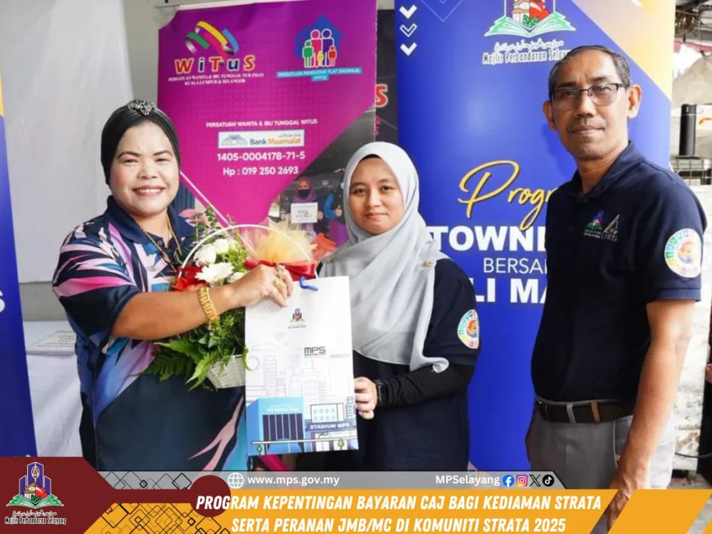 PROGRAM KEPENTINGAN BAYARAN CAJ BAGI KEDIAMAN STRATA SERTA PERANAN JMBMC DI KOMUNITI STRATA 2025