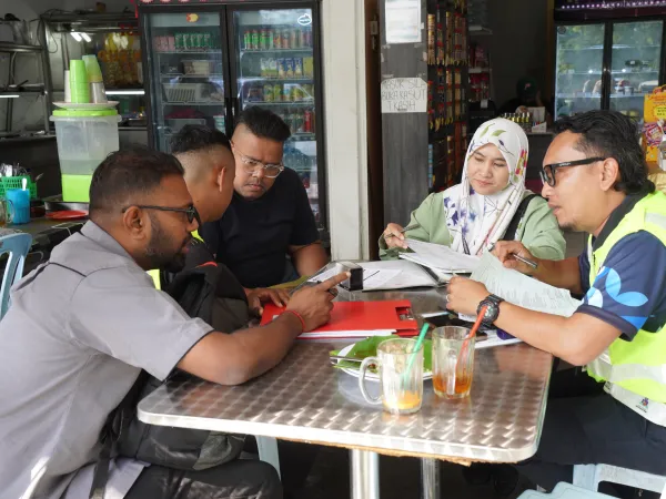 OPERASI BERSEPADU MEDAN SELERA SG. PUSU