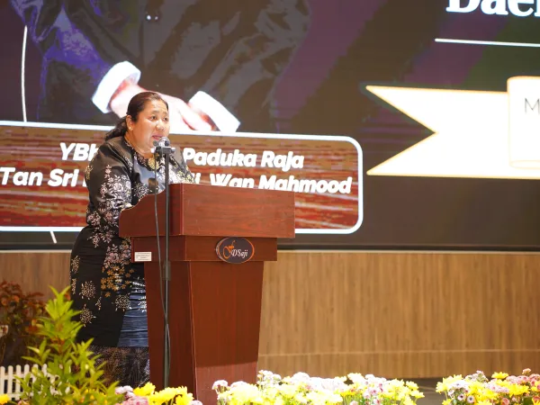 MAJLIS MAKAN MALAM PENGHARGAAN MANTAN ORANG BESAR DAERAH GOMBAK KEDUA