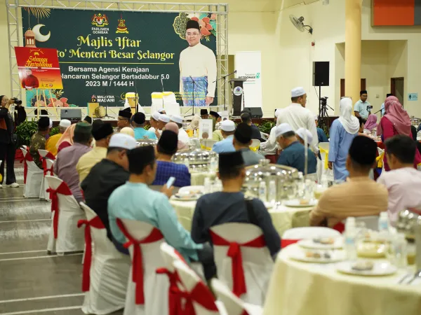 MAJLIS IFTAR BERSAMA DATO MENTERI BESAR