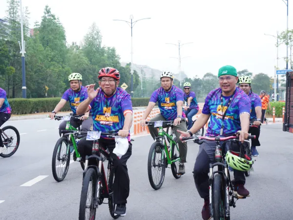 PROGRAM FUN RUN DAN HARI TANPA KENDERAAN DI KOTA EMERALD RAWANG
