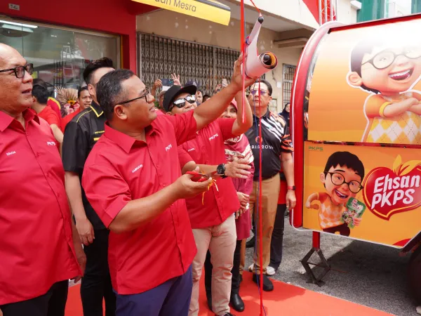 MAJLIS PERASMIAN PEMBUKAAN PASAR RAYA PERTAMA EHSAN MART