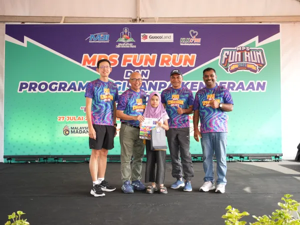 PROGRAM FUN RUN DAN HARI TANPA KENDERAAN DI KOTA EMERALD RAWANG