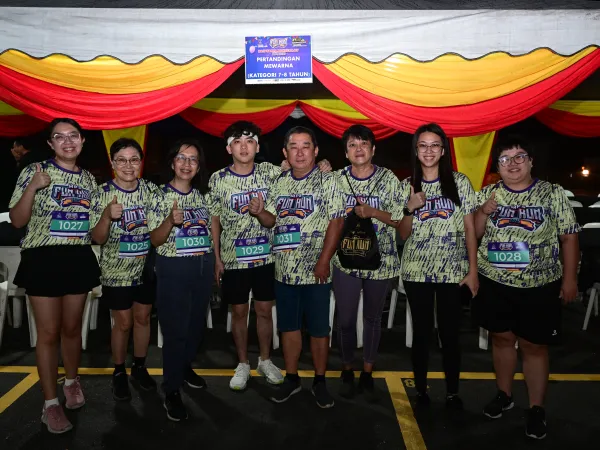 PROGRAM FUN RUN DAN HARI TANPA KENDERAAN DI KOTA EMERALD RAWANG
