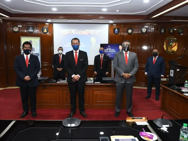 Majlis Lafaz Akuan Terima Jawatan YBrs. Tuan Yazid Bin Sairi Atas Perlantikan Sebagai YDP MPS