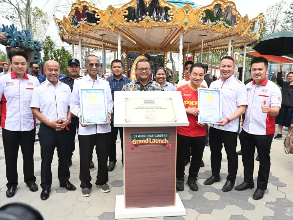 MAJLIS PEMBUKAAN RASMI GAMUDA LUGE GARDEN