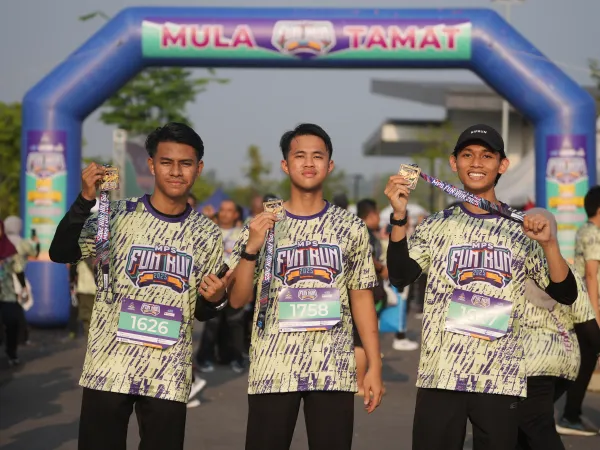 PROGRAM FUN RUN DAN HARI TANPA KENDERAAN DI KOTA EMERALD RAWANG