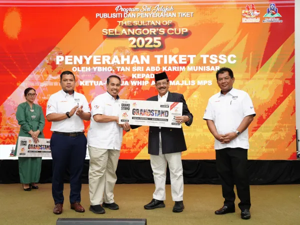 PROGRAM SIRI JELAJAH PUBLISITI THE SULTAN OF SELANGOR'S CUP (TSSC) 2025 PERINGKAT MPS