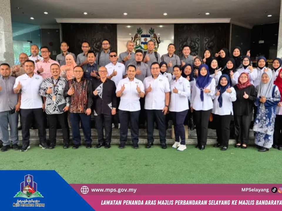LAWATAN DELEGASI MAJLIS PERBANDARAN SELAYANG KE MAJLIS BANDARAYA IPOH