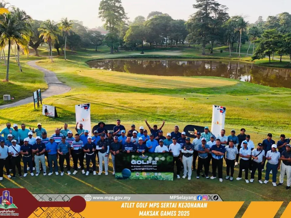 ATLET GOLF MPS SERTAI KEJOHANAN MAKSAK GAMES 2025