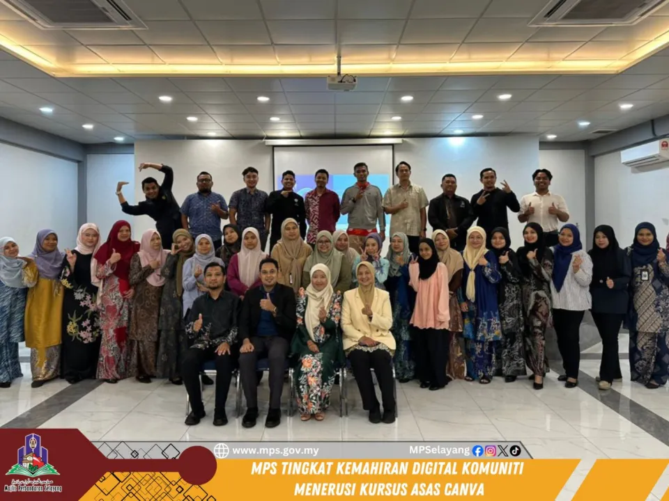 MPS TINGKAT KEMAHIRAN DIGITAL KOMUNITI MENERUSI KURSUS ASAS CANVA